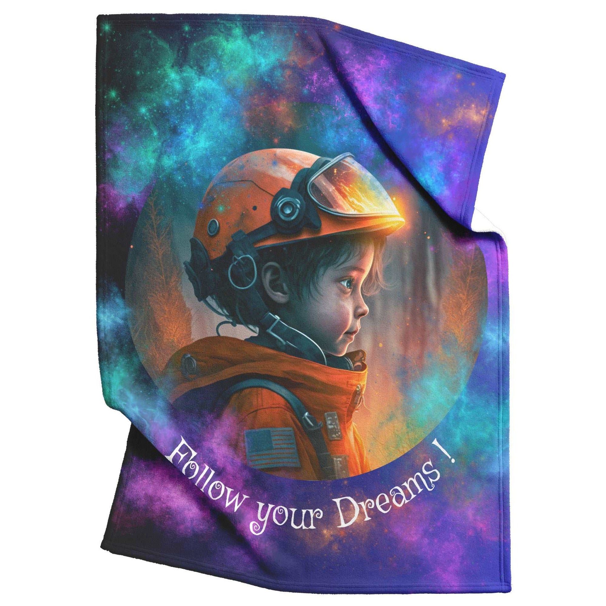 Fleece Blanket - Jimmy the Firefighter