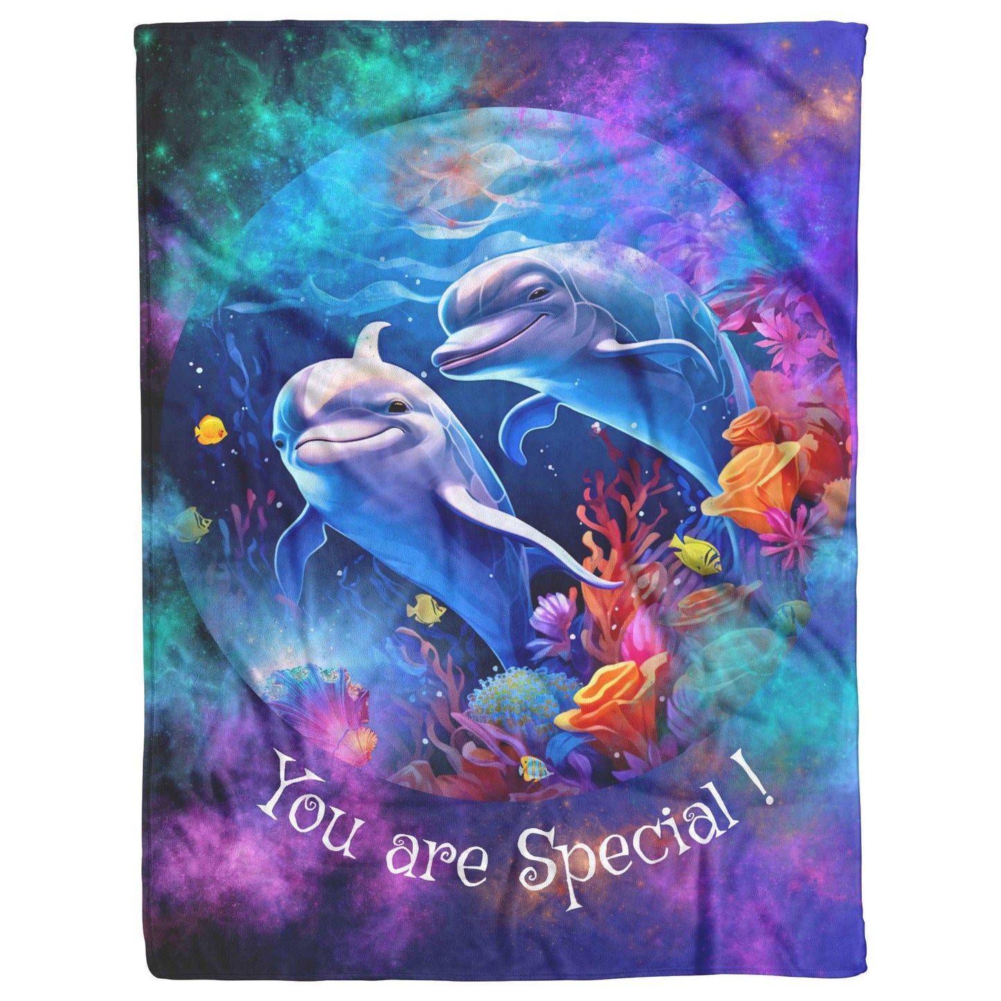 Fleece Blanket - Underwater Treasure Hunt