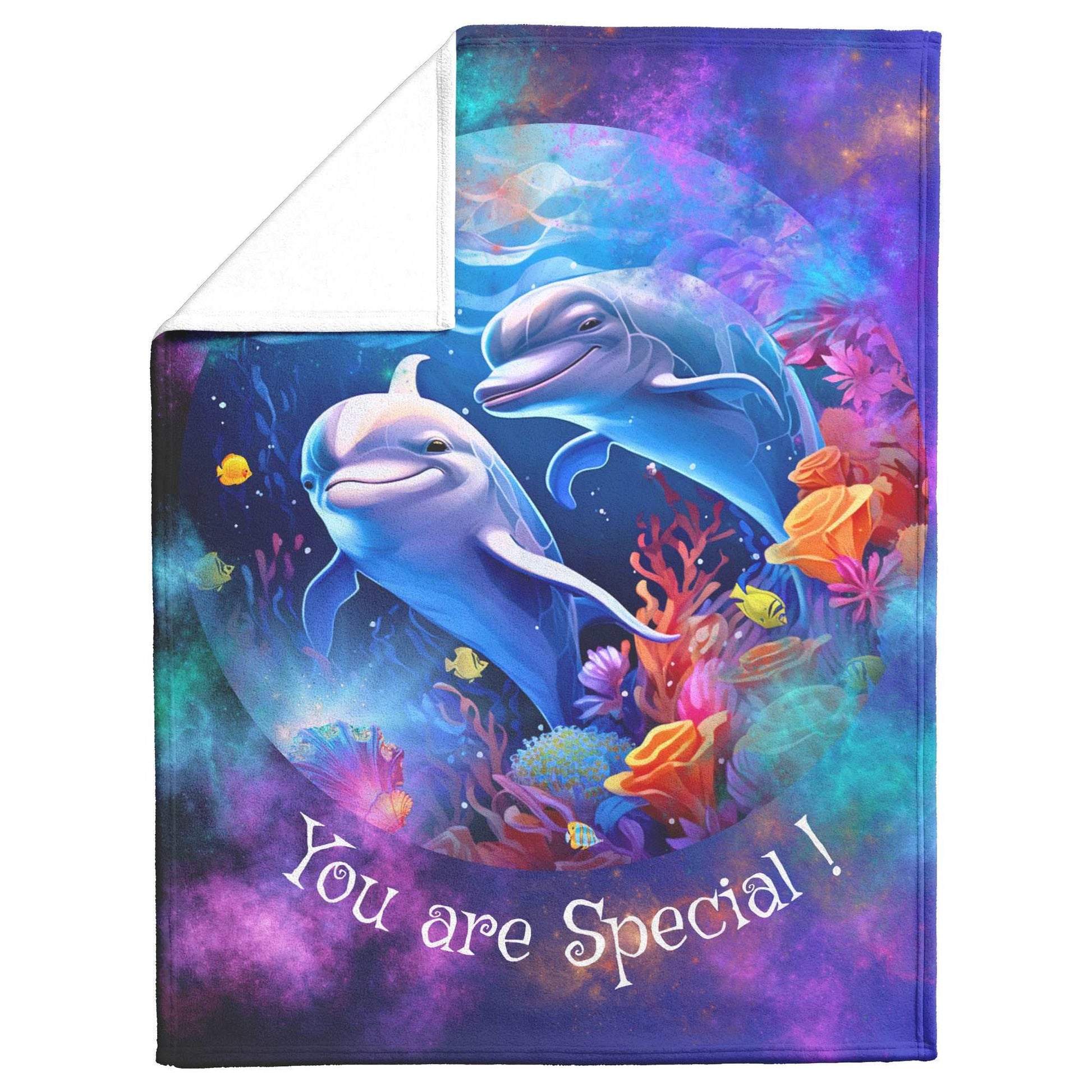 Fleece Blanket - Underwater Treasure Hunt