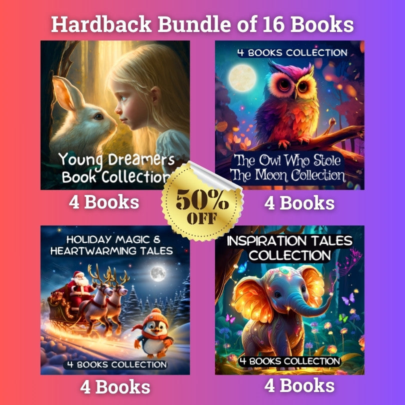 Hardback Book Bundle (4 Hardbacks - 16 Stories)