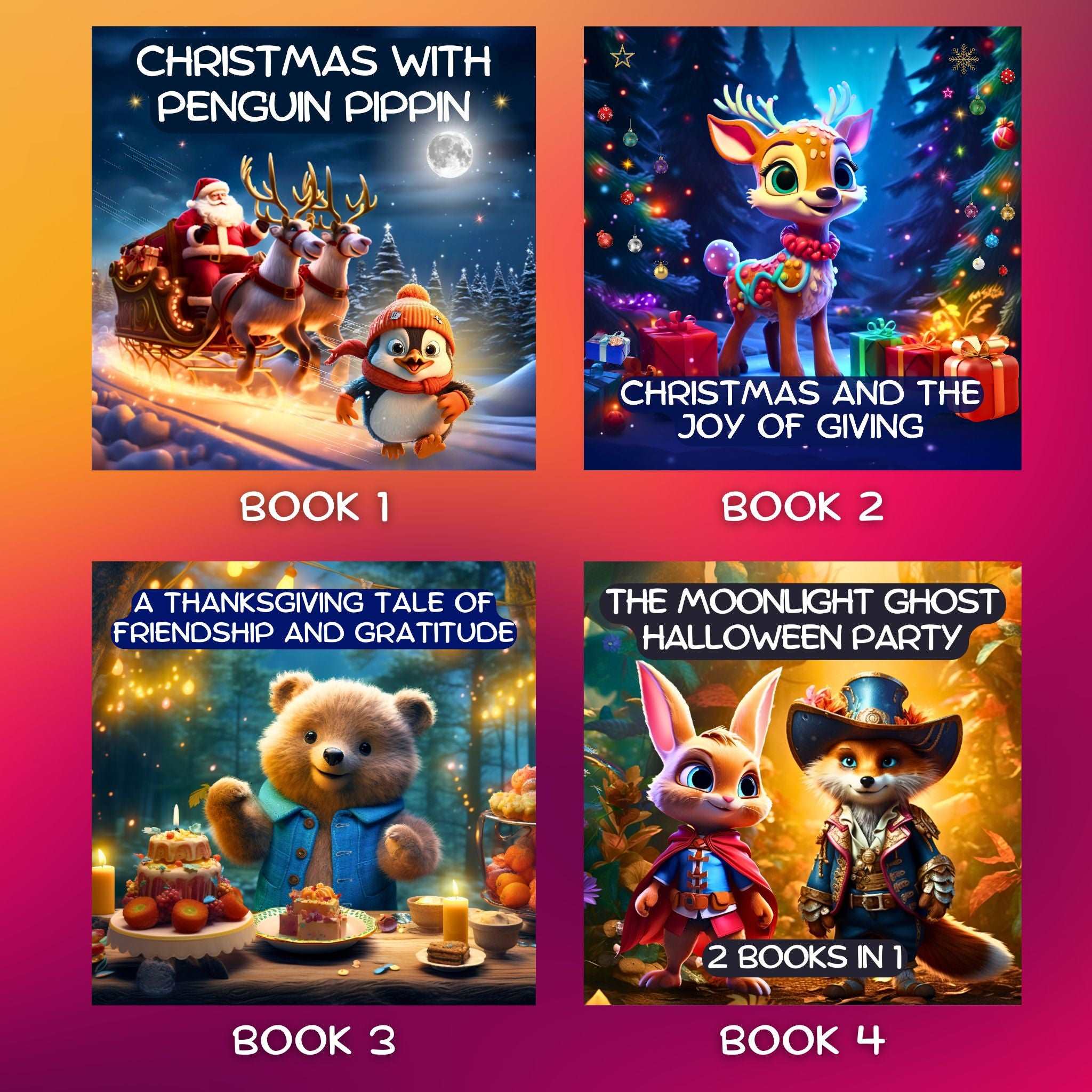 Holiday Magic & Heartwarming Tales Collection (4 Books)