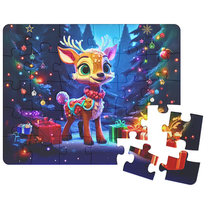 Jigsaw Puzzle - Christmas & the Joy of Giving (comes in 30, 110, 252, or 500 Piece)