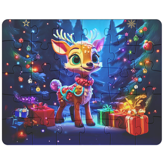 Jigsaw Puzzle - Christmas & the Joy of Giving (comes in 30, 110, 252, or 500 Piece)