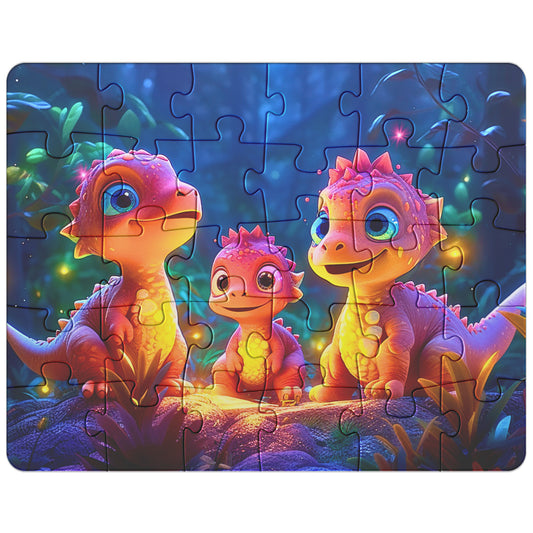 Jigsaw Puzzle - Dinosaur Dream Adventure (comes in 30, 110, 252, or 500 Piece)