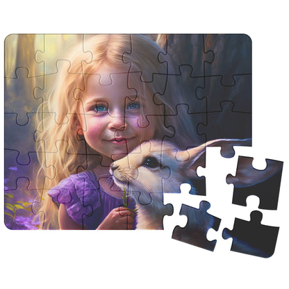 Jigsaw Puzzle - Lucy and the Enchanted Forest 2 (comes in 30, 110, 252, or 500 Piece)