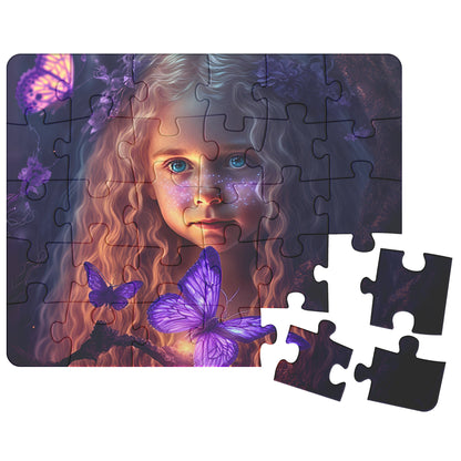 Jigsaw Puzzle - Lucy and the Enchanted Forest 4 (comes in 30, 110, 252, or 500 Piece)