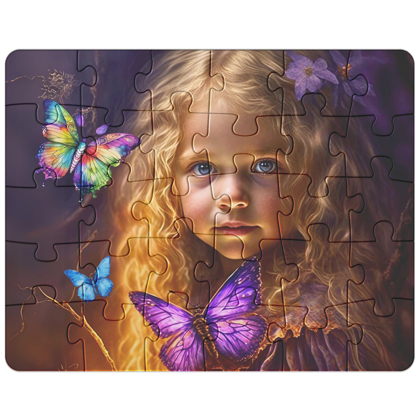 Jigsaw Puzzle - Lucy and the Enchanted Forest 3 (comes in 30, 110, 252, or 500 Piece)