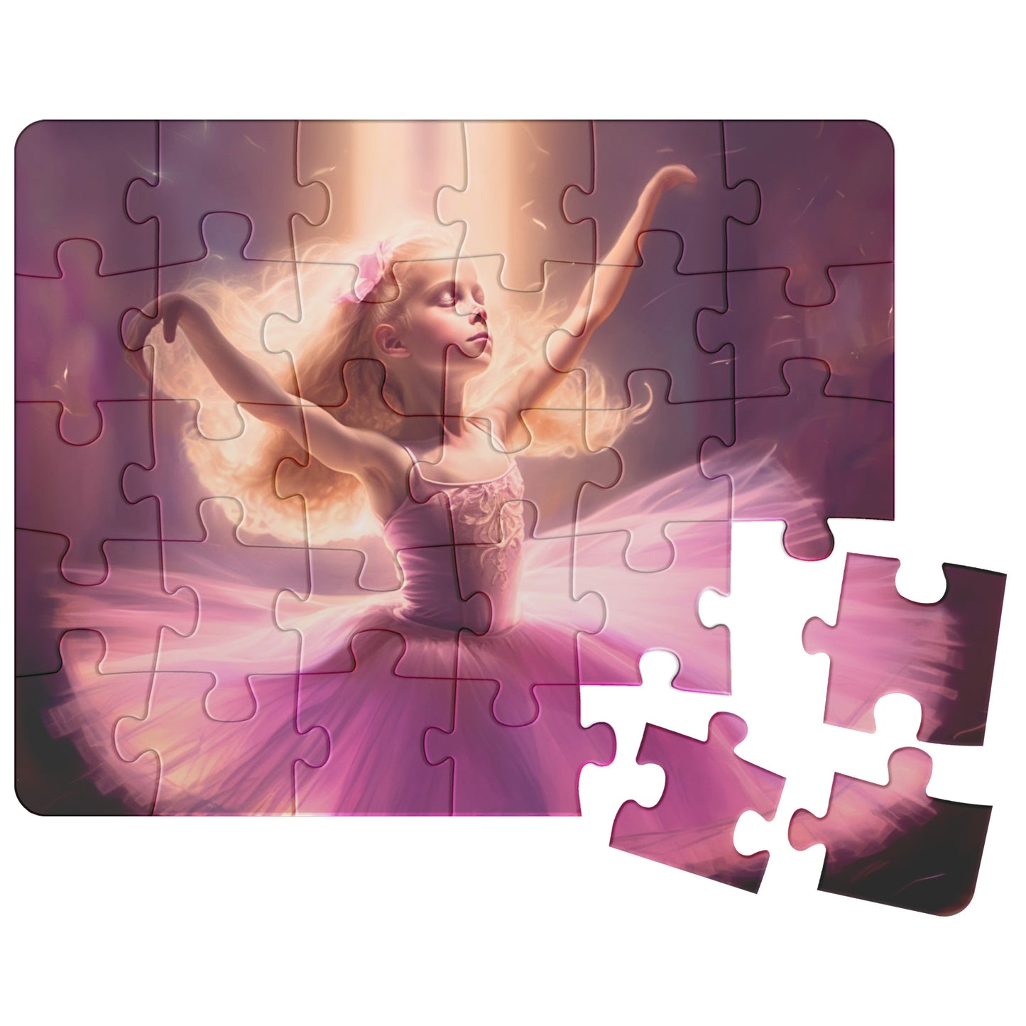 Jigsaw Puzzle - Sophie's Ballerina Dream (comes in 30, 110, 252, or 500 Piece)