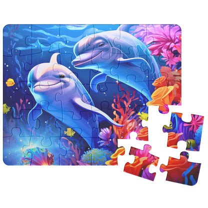 Jigsaw Puzzle - Underwater Treasure Hunt (comes in 30, 110, 252, or 500 Piece)