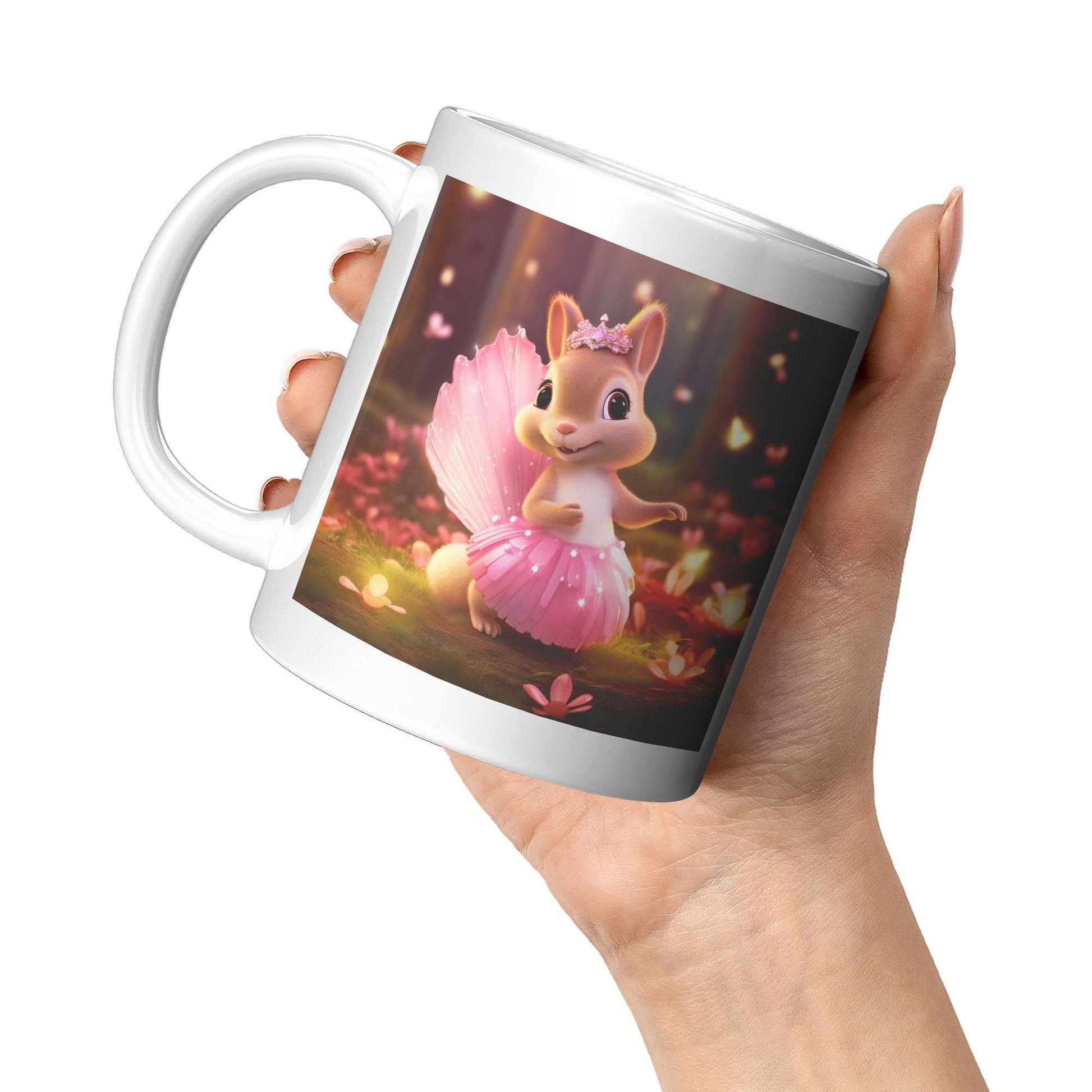 Lily Cute Ballerina Squirrel - Mug