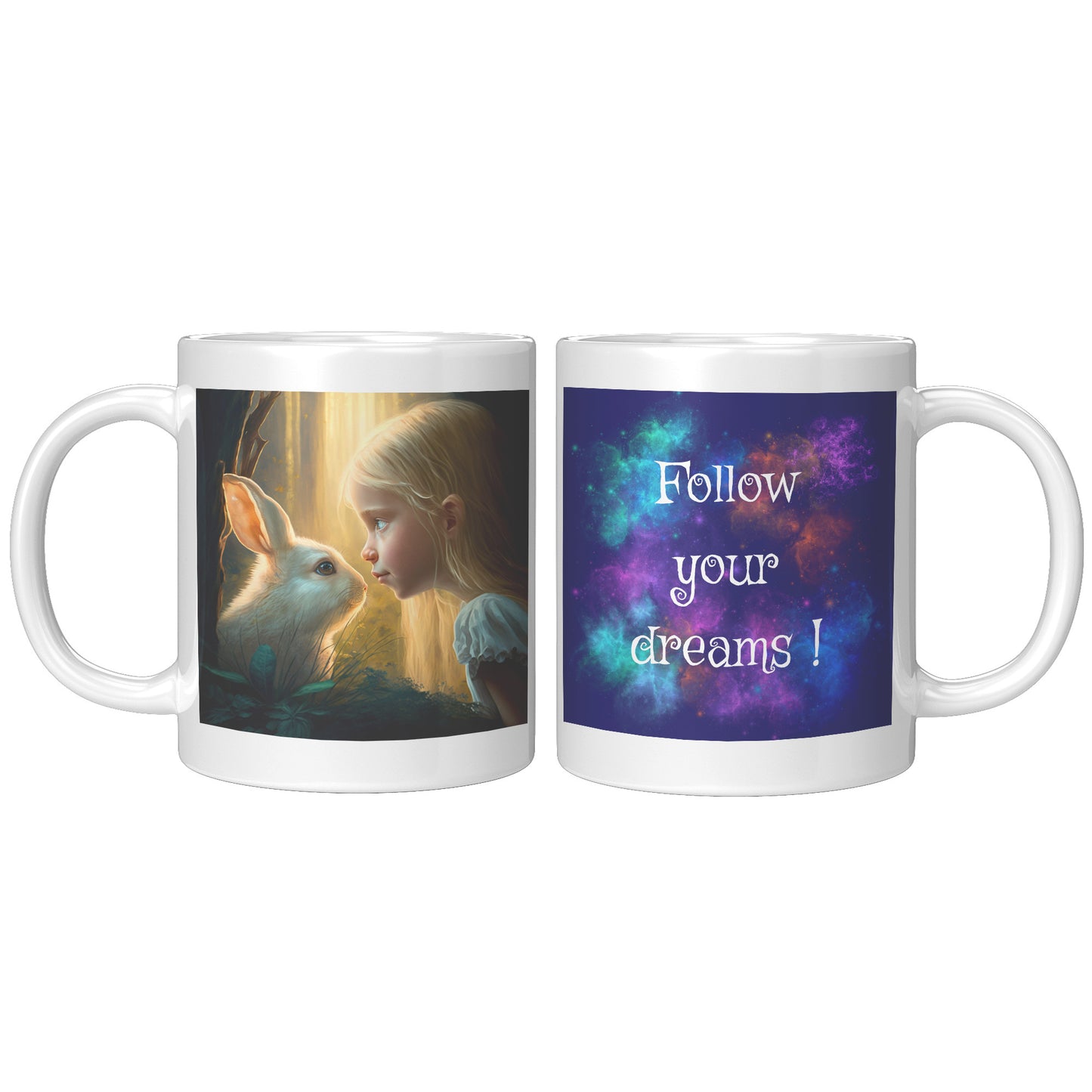 Lucy and the Enchanted Forest Mug 11 oz