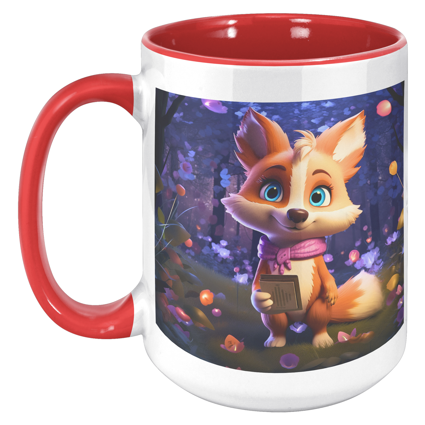 Mug 15oz - Jasper the Cute Fox