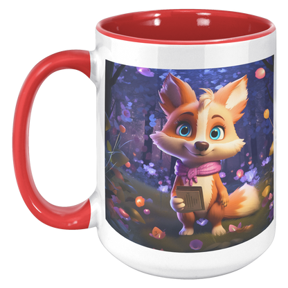 Mug 15oz - Jasper the Cute Fox