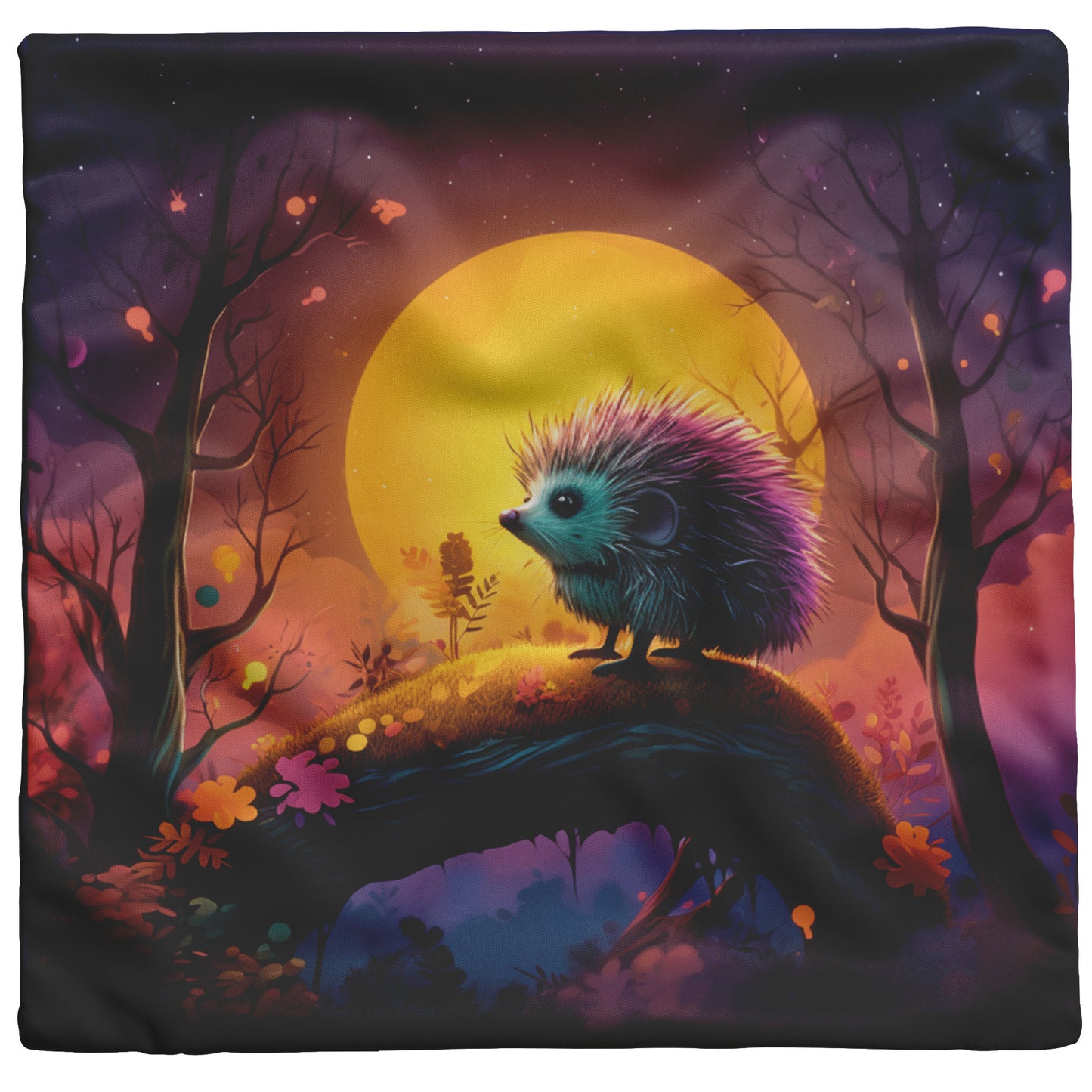 Pillow - Cute Hedgehog