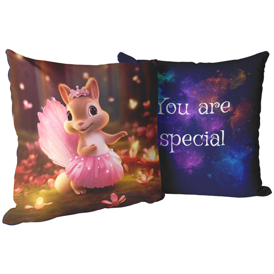 Pillow - Lily Cute Squirrel Ballerina