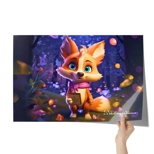 Poster 20" x 30" - Cute Fox Jasper