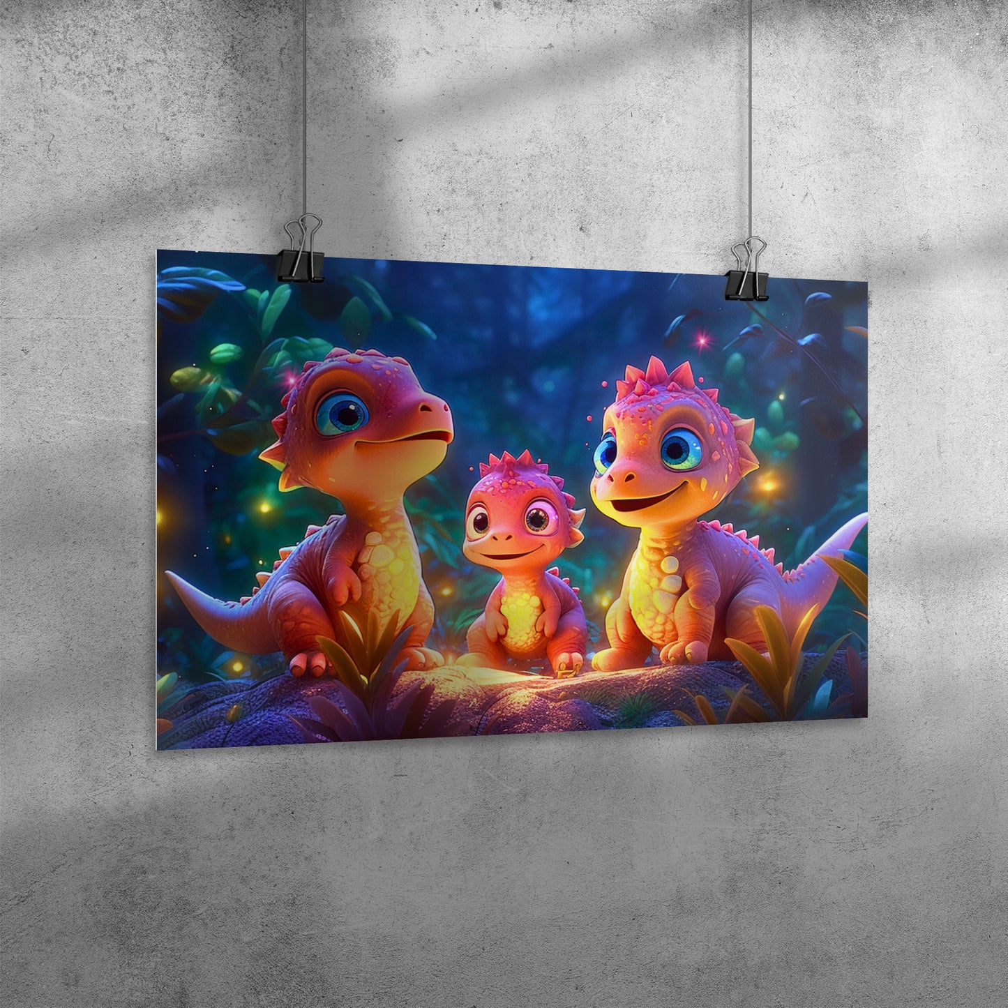 Poster 20" x 30" - Dinosaur Dream Adventure