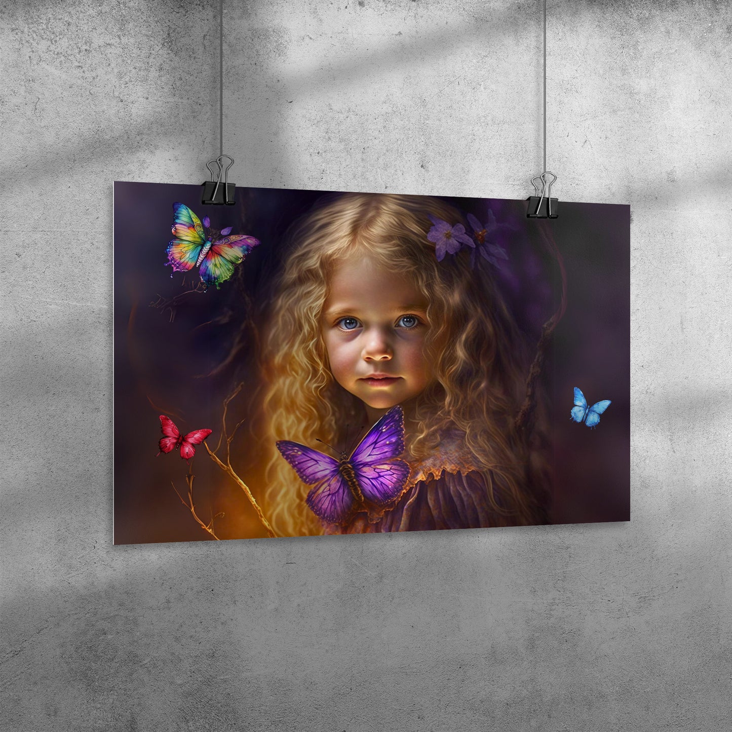 Poster 20" x 30" - Lucy and the Enchanted Forest 2