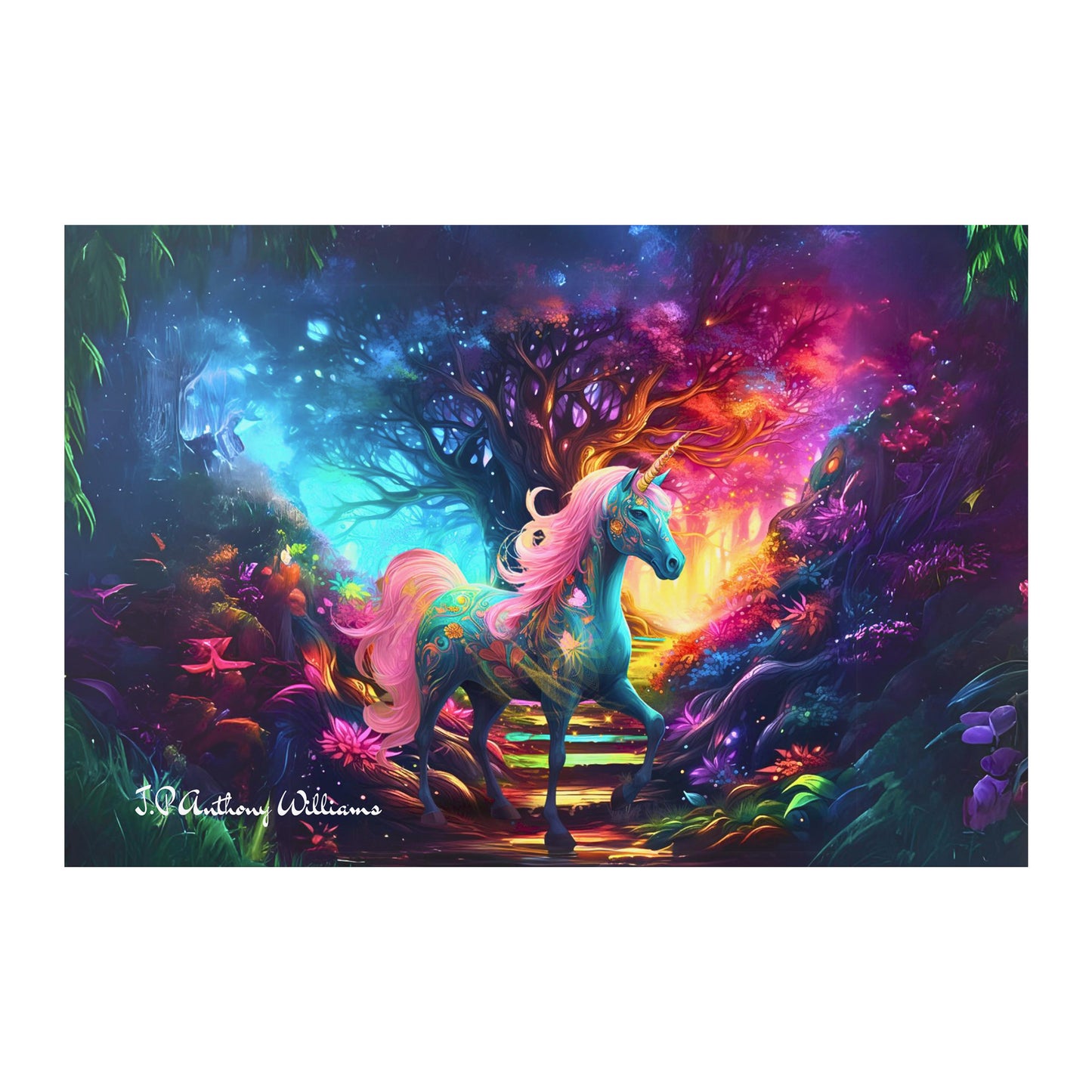 Poster 20" x 30" - Unicorn Luna