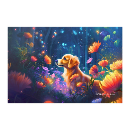 Póster 20" x 30" - Lindo Golden Retriever