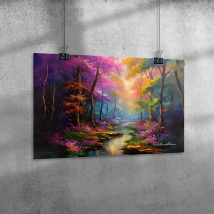 Poster 20" x 30" -  Enchanted Forest