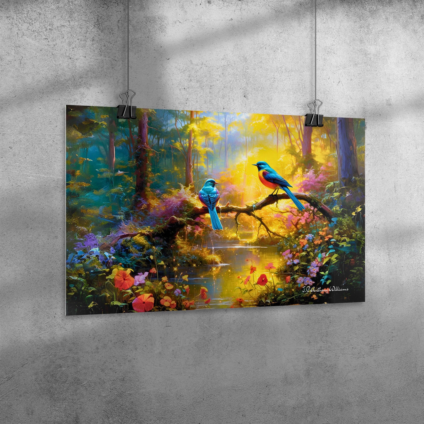 Poster 20" x 30" -  Enchanted Forest 2