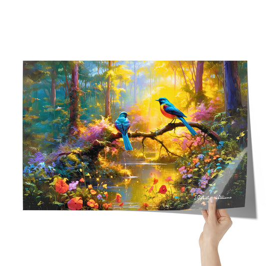 Poster 20" x 30" -  Enchanted Forest 2