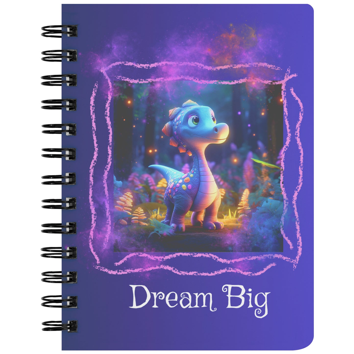 Spiral Notebook - Cute Dino 1