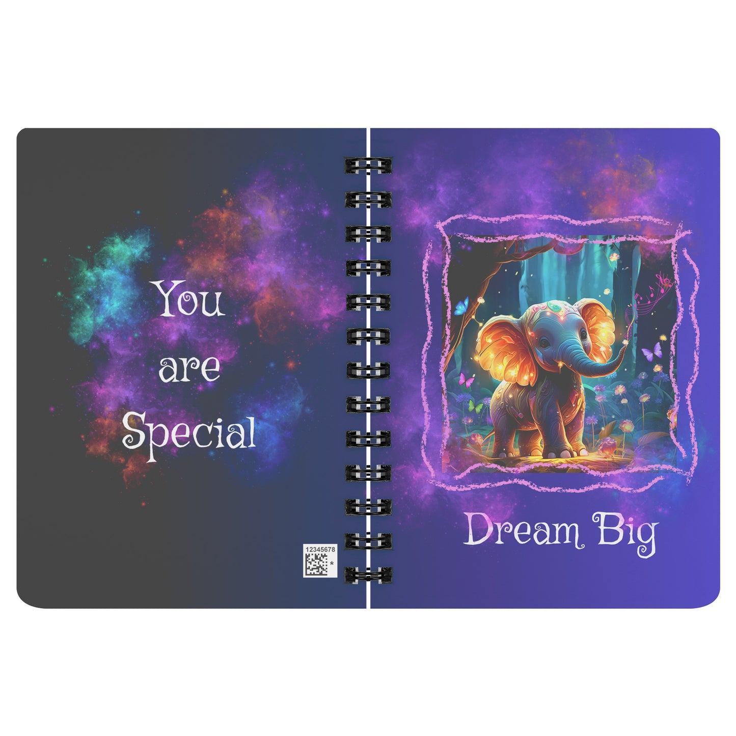 Cuaderno de espiral - Lindo Elefante Eddy