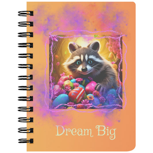 Spiral Notebook - The Raccoon Who Stole Easter
