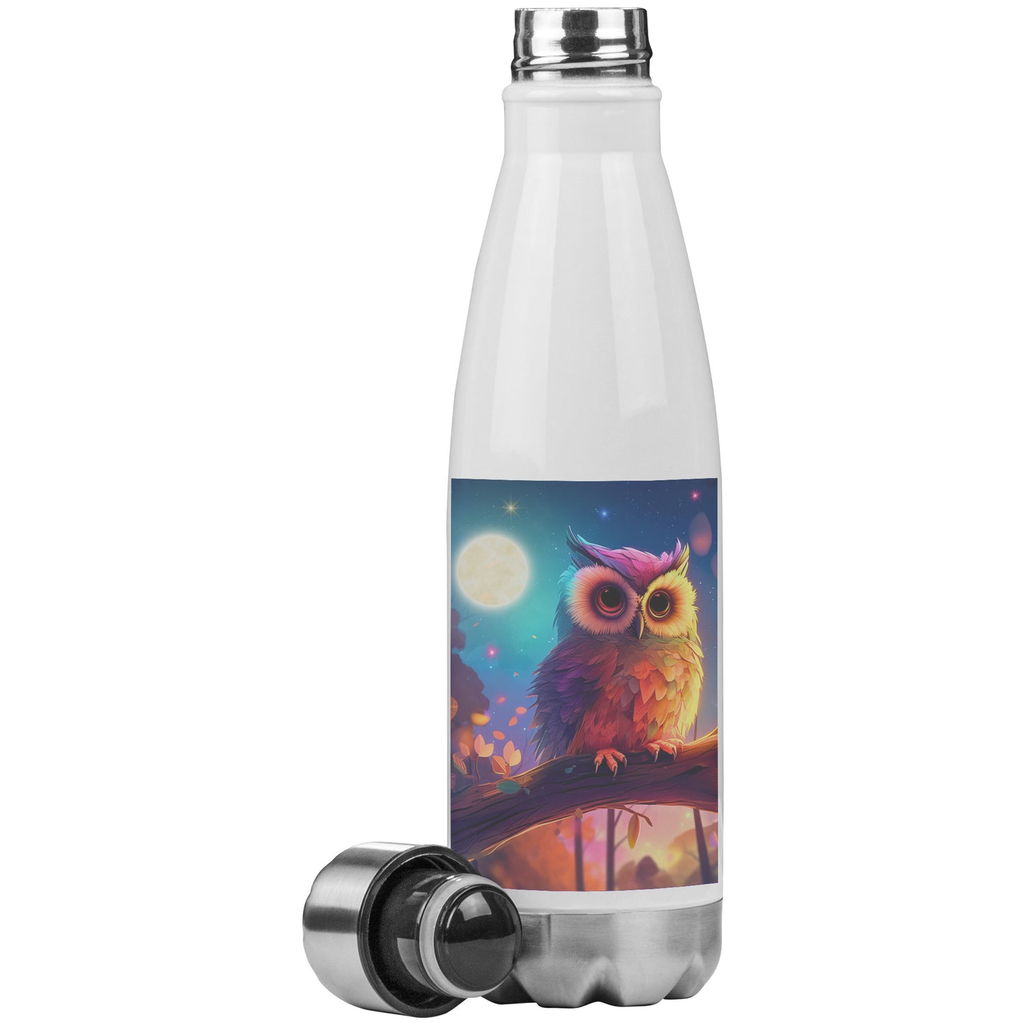Botella de agua - El búho que robó la luna