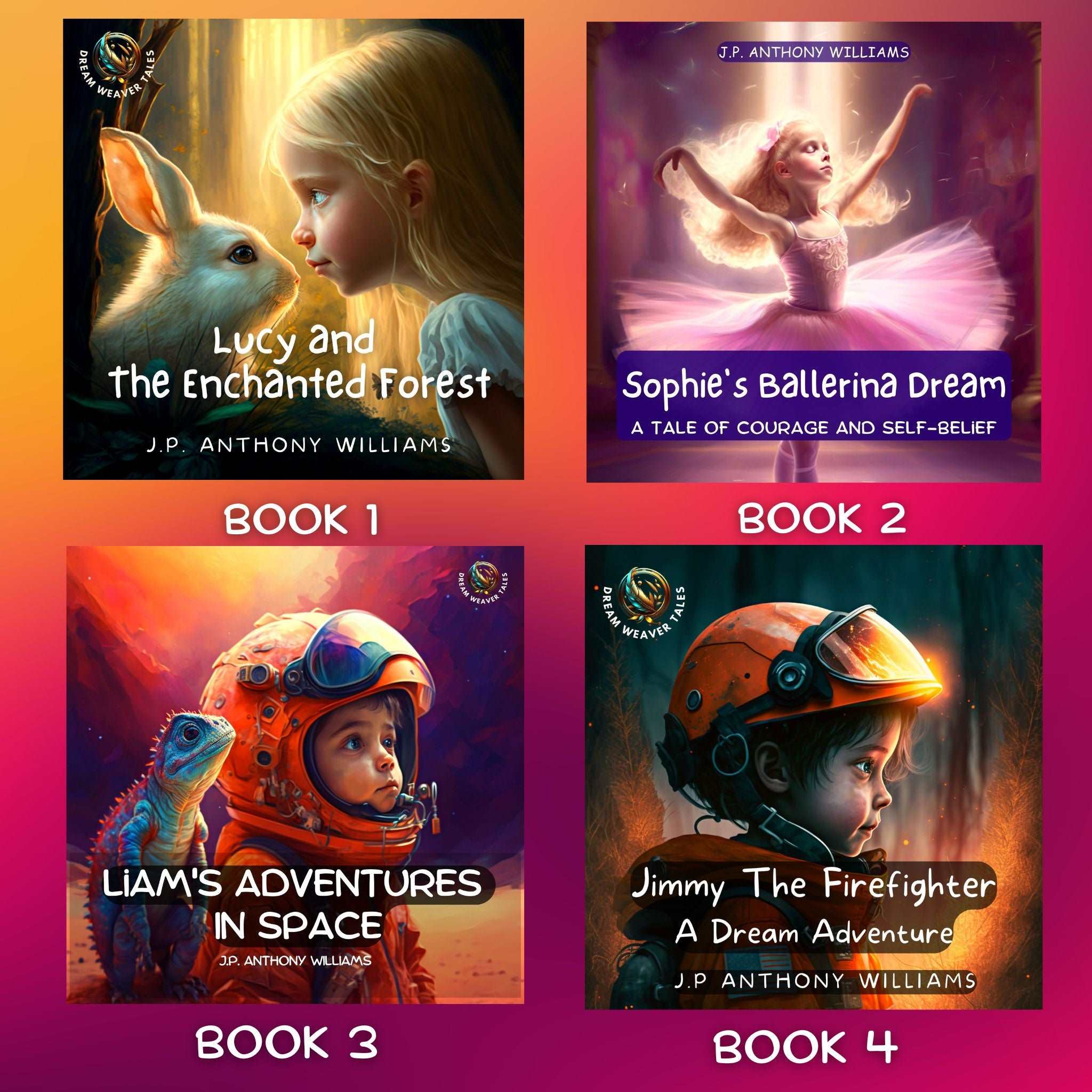 Young Dreamers Book Collection (4 Books)