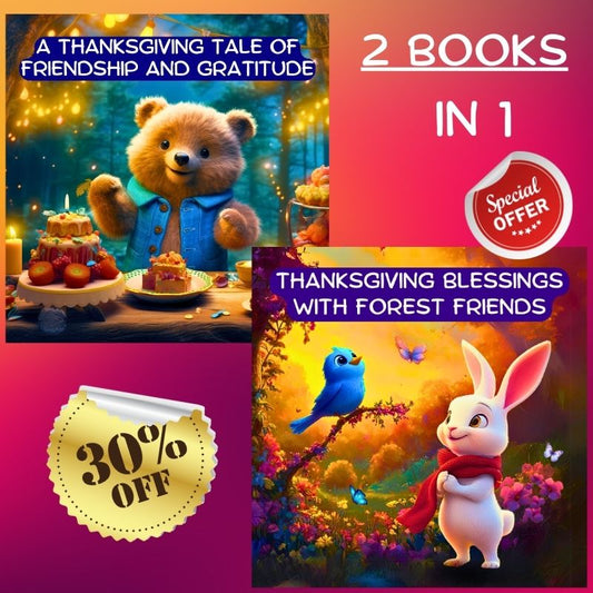 Thanksgiving Blessings (2 Books in 1) (Paperback)