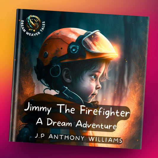 Jimmy the Firefighter (Paperback with coloring pages)