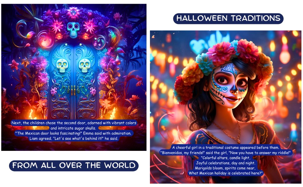Halloween Magic Around the World (2 Books in 1) - J.P Anthony Williams